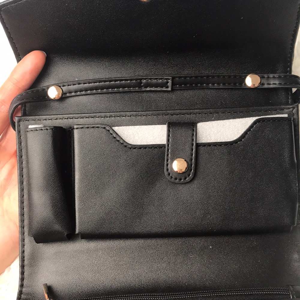 NWOT A New Day Black Glitter Crossbody Bag - Picture 5 of 8